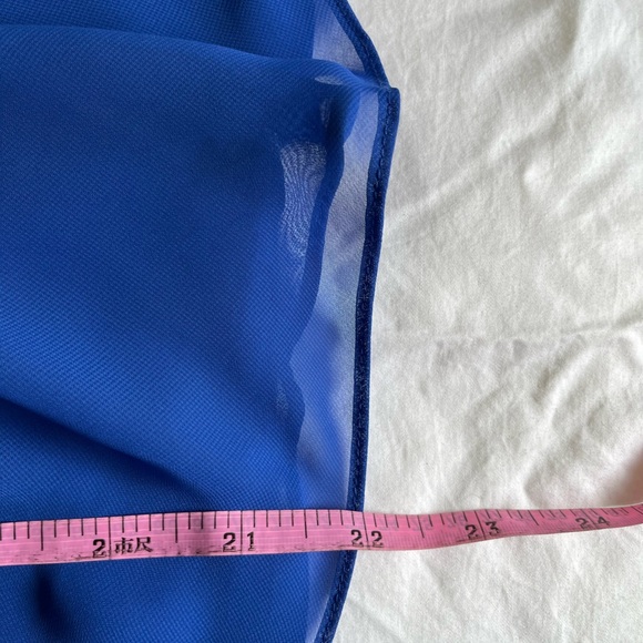 NWT 🌸Aqua Cocktail Dress in a gorgeous blue, Size 10 - Picture 9 of 10